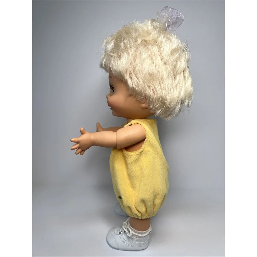 Vintage 1990 Galoob Baby Face So Delightful DeeDee #8 Doll Lavender Eyes